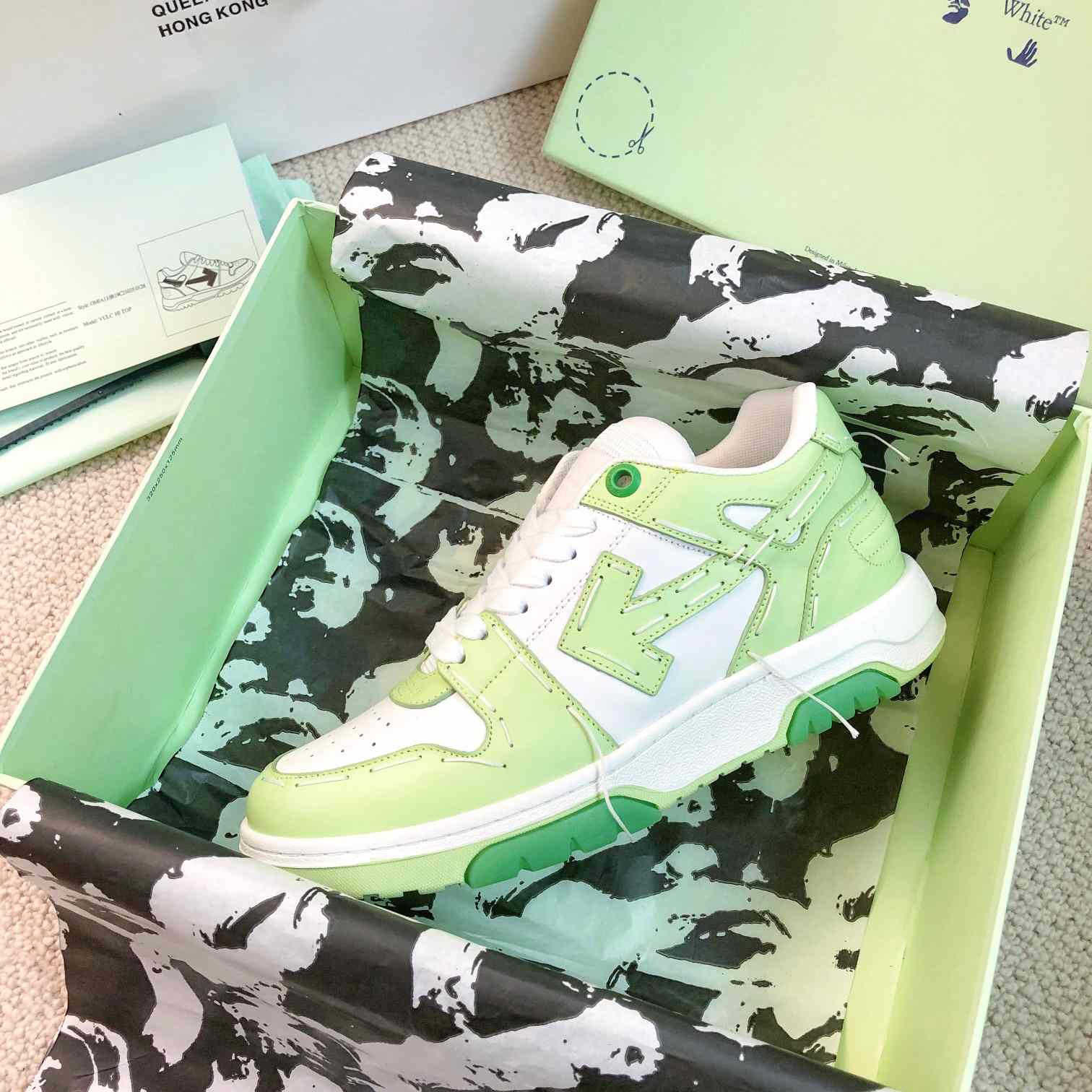 Off White Out Of Office Sneaker - EUR FASHION