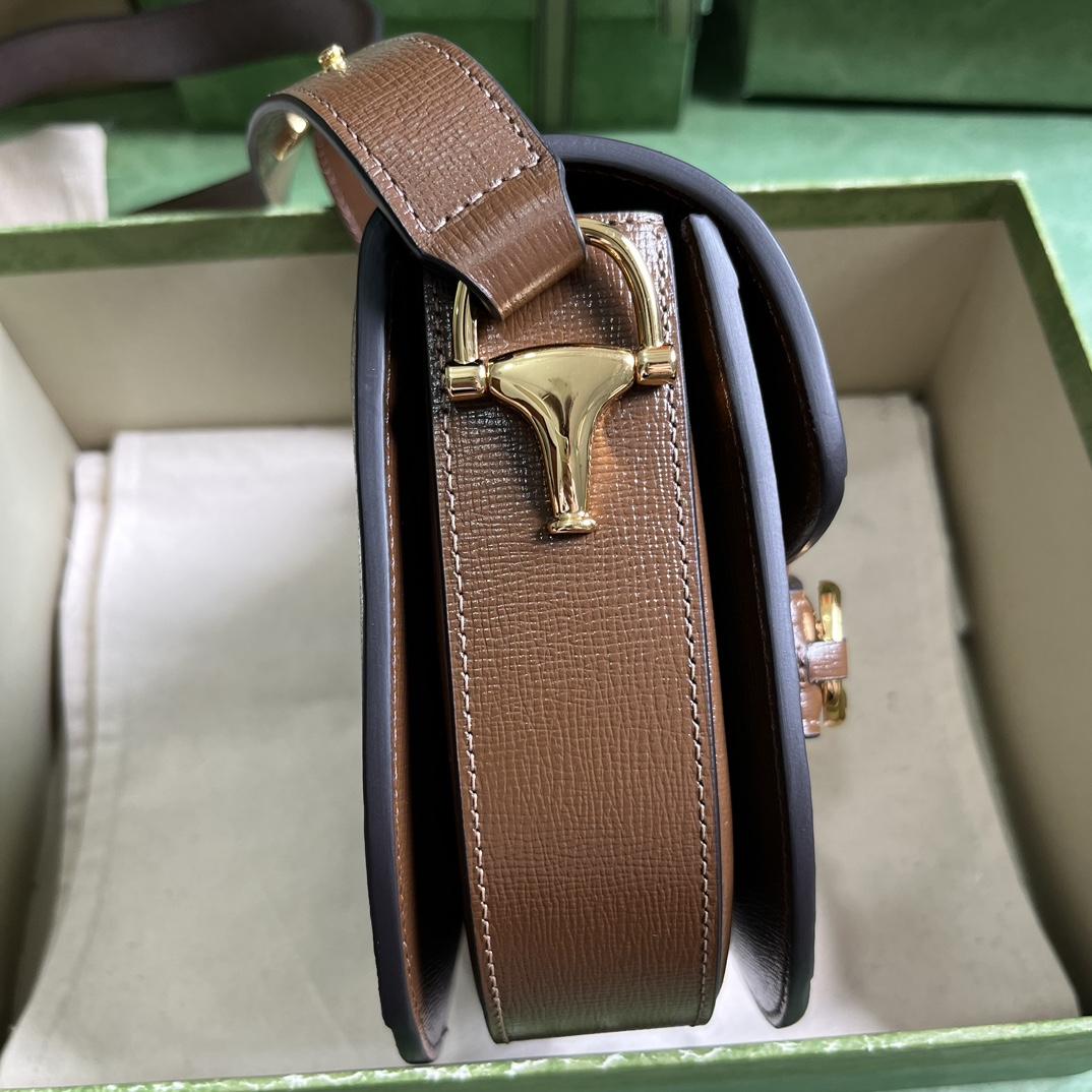 Gucci Horsebit 1955 Mini Rounded Bag (20x 13x 6cm) - EUR FASHION