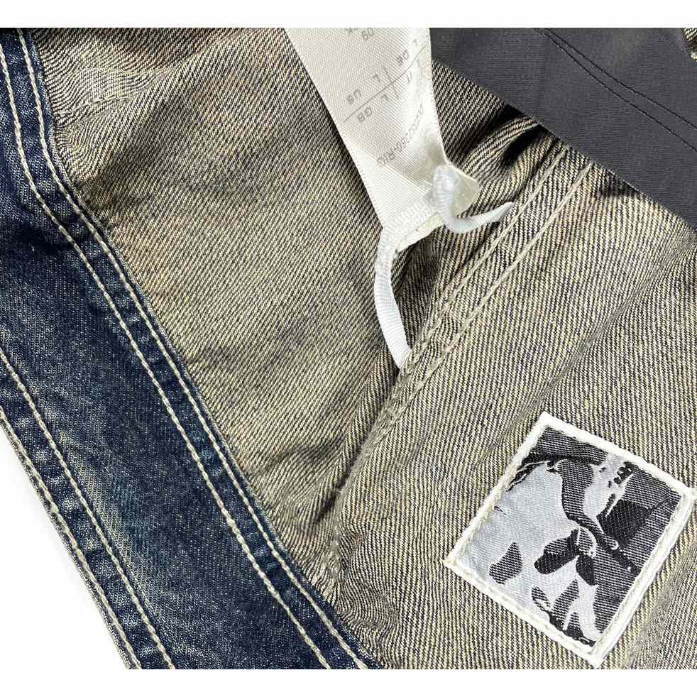 Rick Owens Cropped Denim Jacket - EUR FASHION