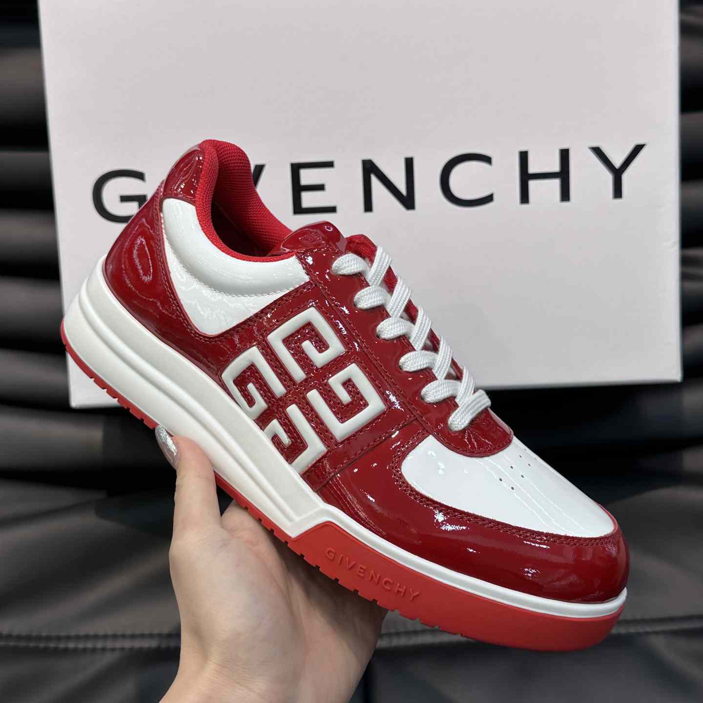 Givenchy G4 Sneakers In Patent Leather - EUR FASHION