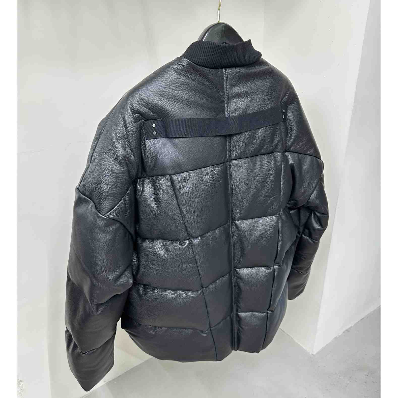 Rick Owens Down Jacket With Zipper - EUR FASHION