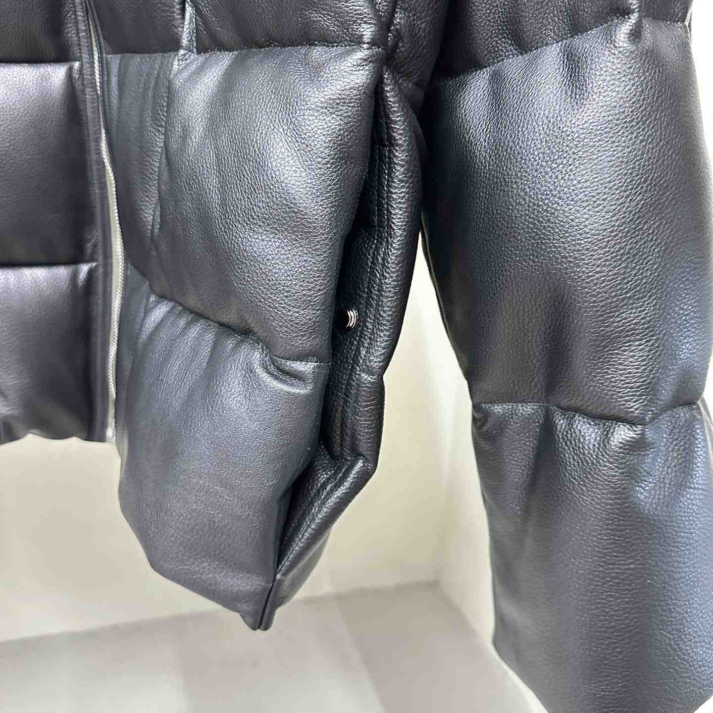 Rick Owens Down Jacket With Zipper - EUR FASHION