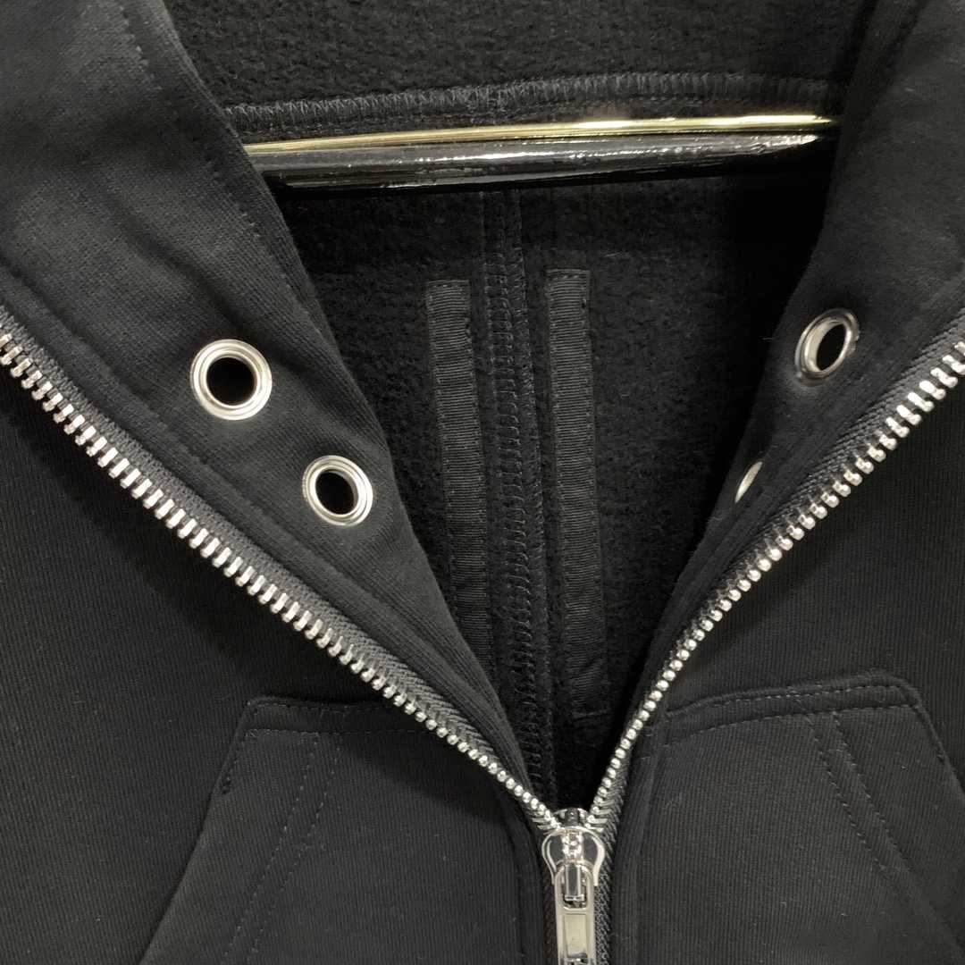 Rick Owens Eyelet-detail Zip-up Hoodie - EUR FASHION