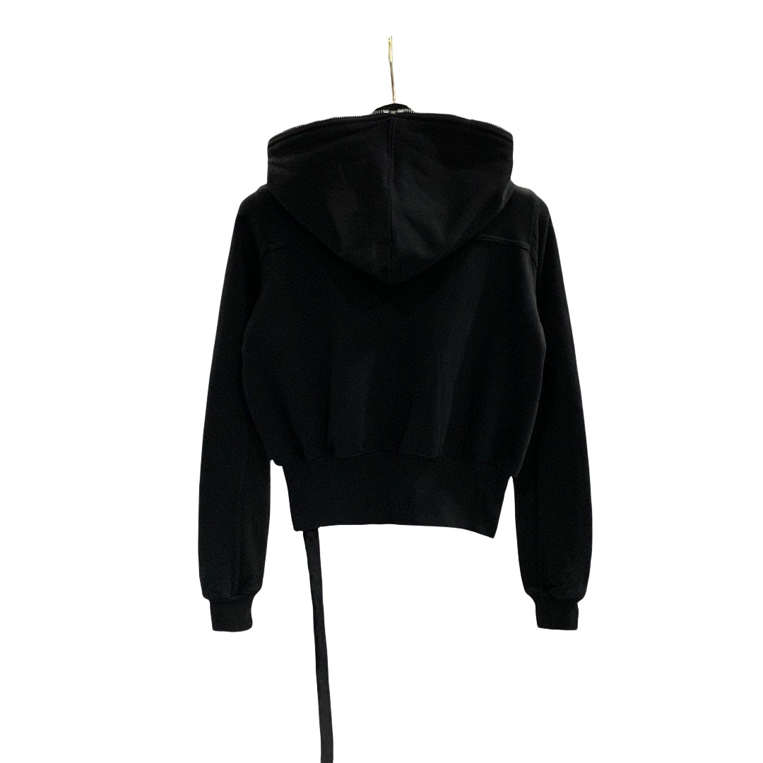 Rick Owens Eyelet-detail Zip-up Hoodie - EUR FASHION
