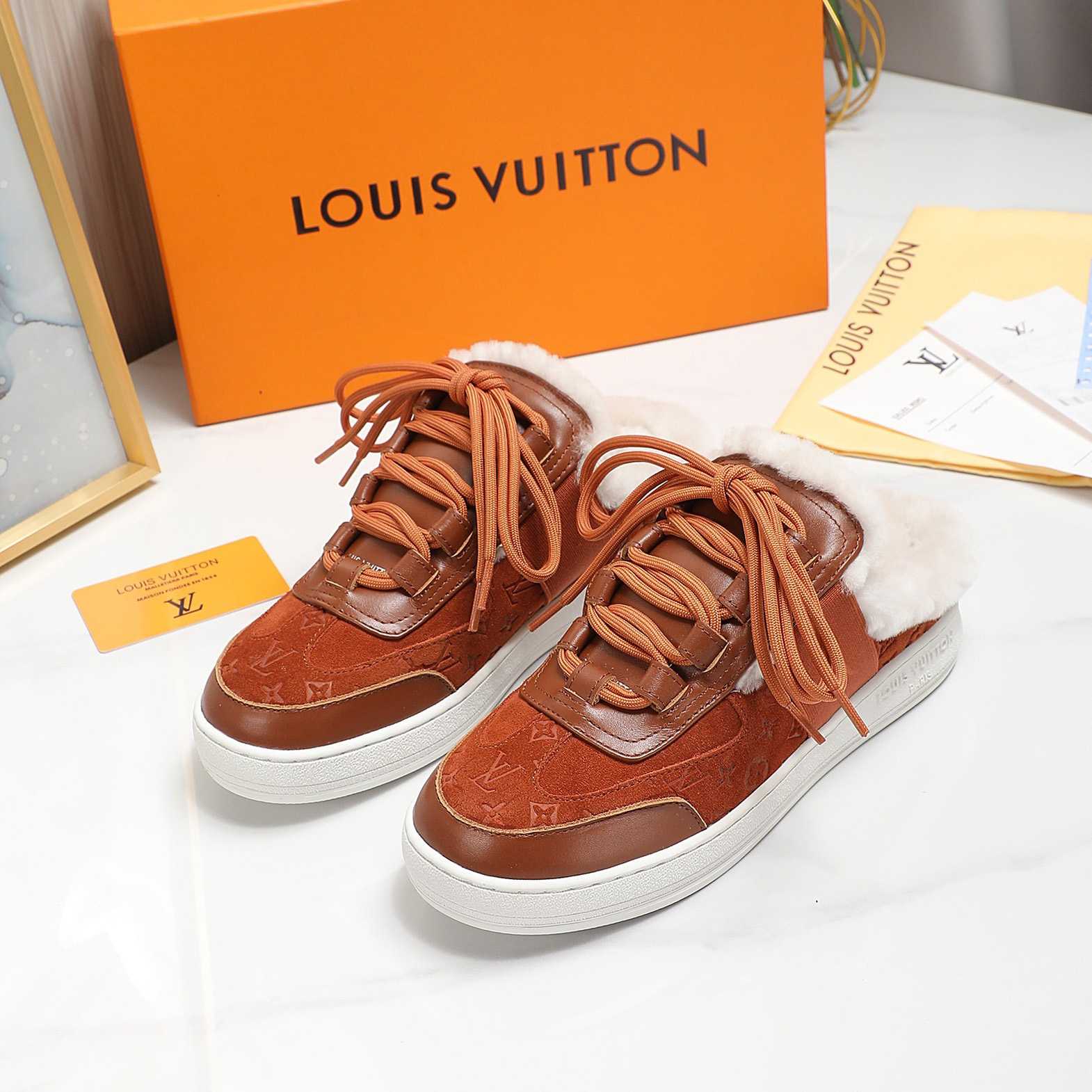 Louis Vuitton Lous Open Back Sneaker - EUR FASHION