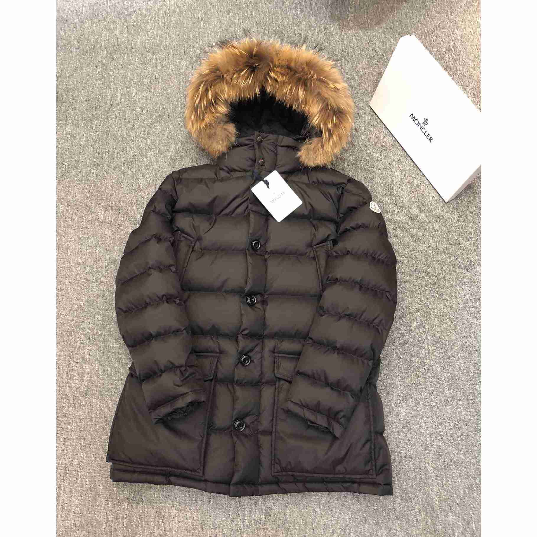 Moncler Long Down Jacket - EUR FASHION