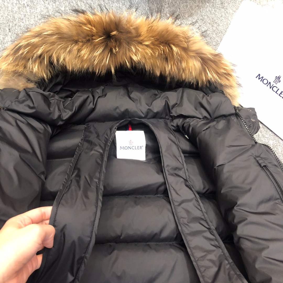 Moncler Long Down Jacket - EUR FASHION