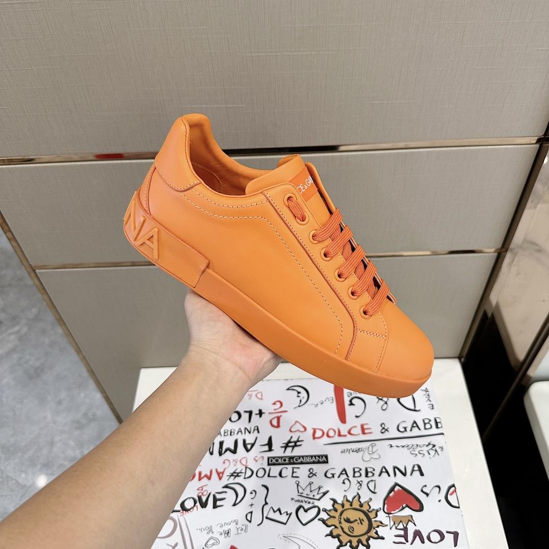 Dolce & Gabbana Embossed Logo Sneakers - EUR FASHION