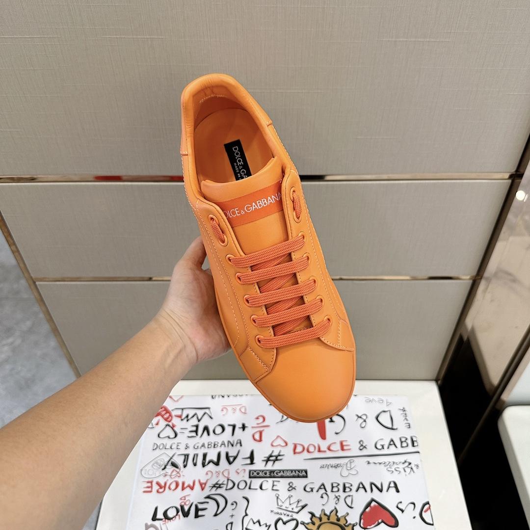 Dolce & Gabbana Embossed Logo Sneakers - EUR FASHION
