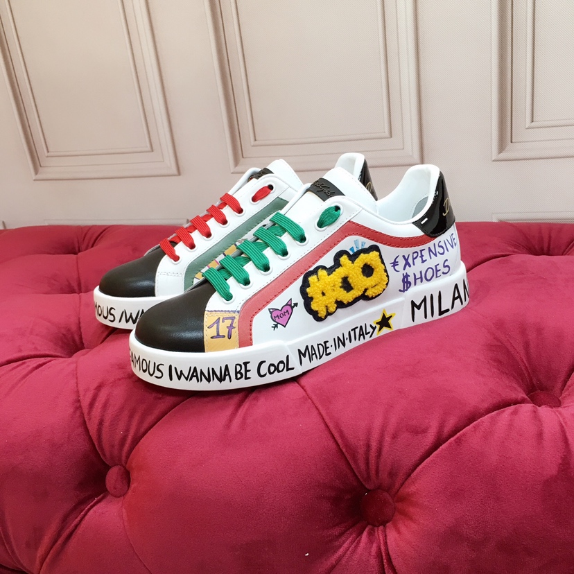 Dolce & Gabbana Portofino 'Emis Killa' Sneakers - EUR FASHION