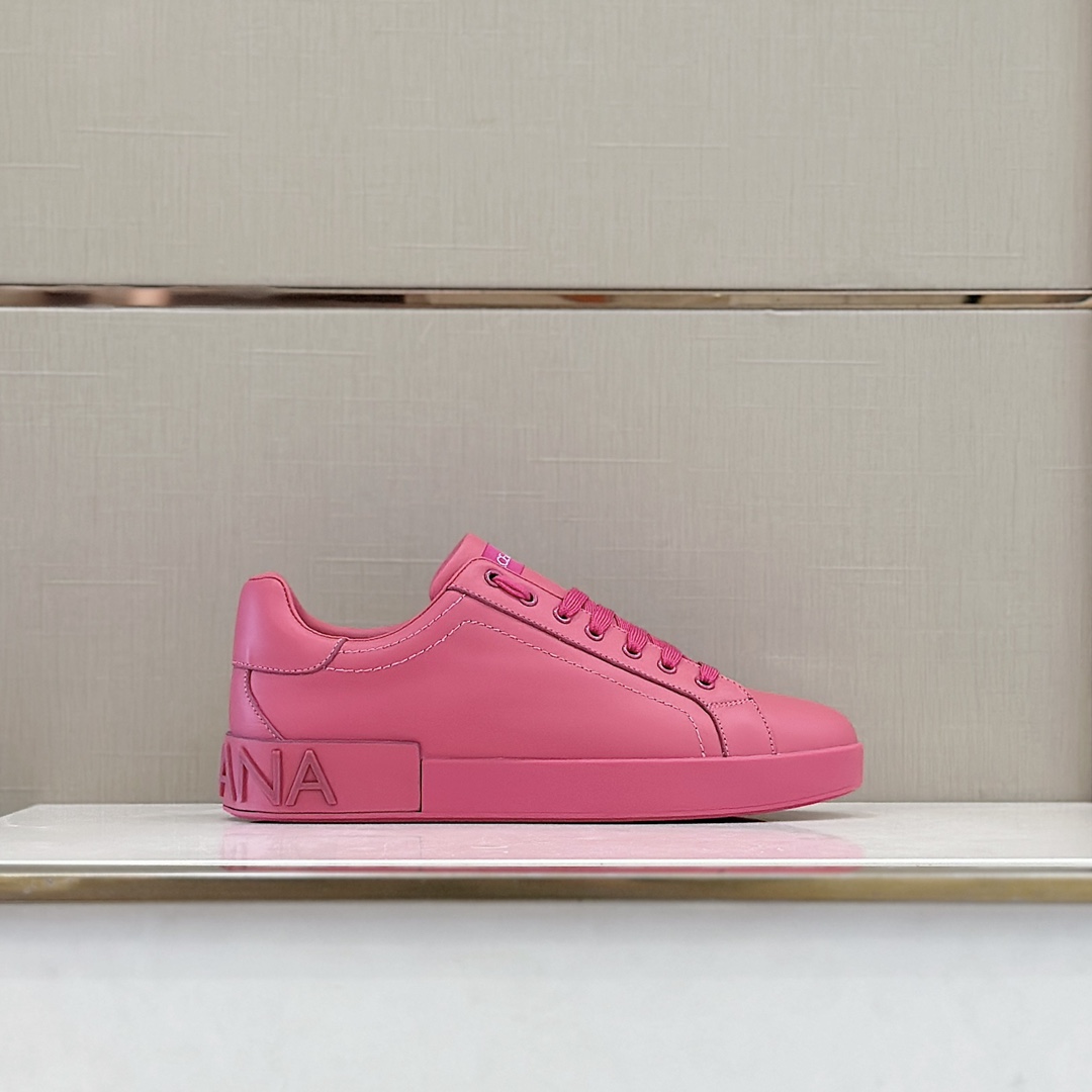 Dolce & Gabbana Embossed Logo Sneakers - EUR FASHION
