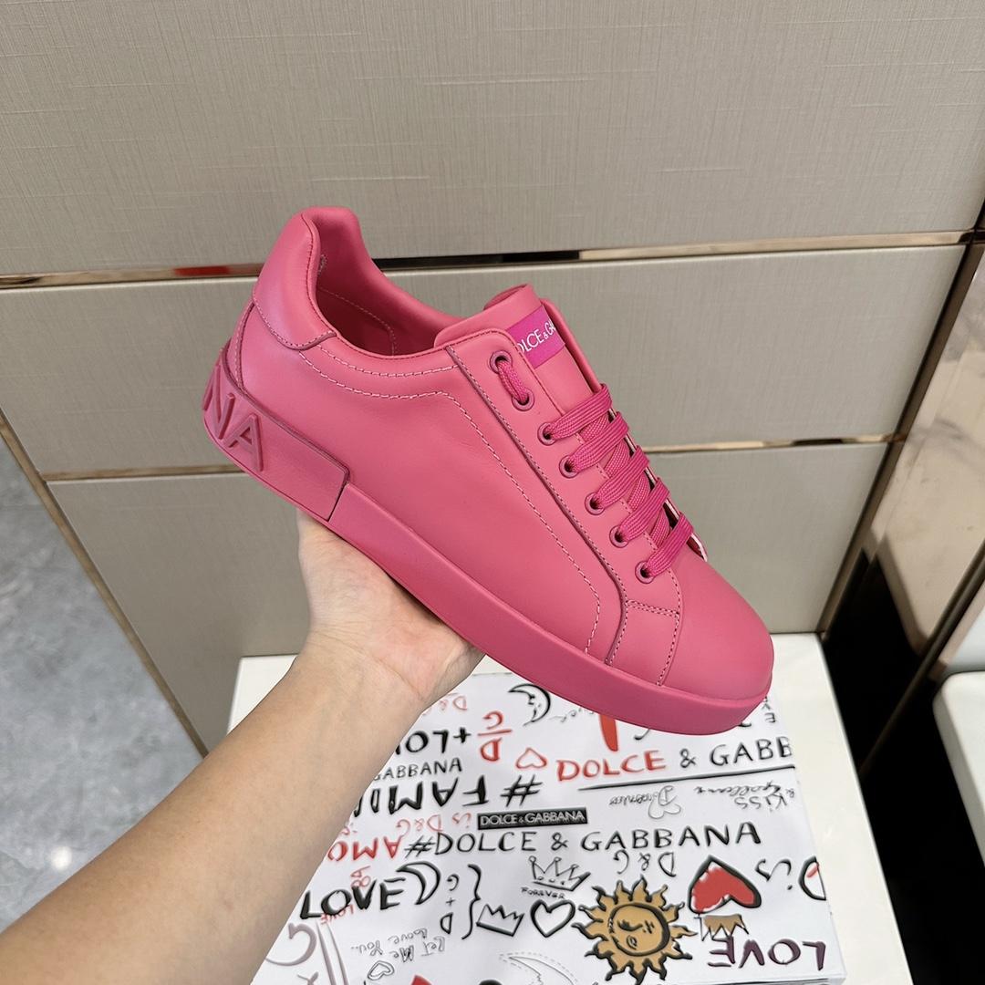 Dolce & Gabbana Embossed Logo Sneakers - EUR FASHION