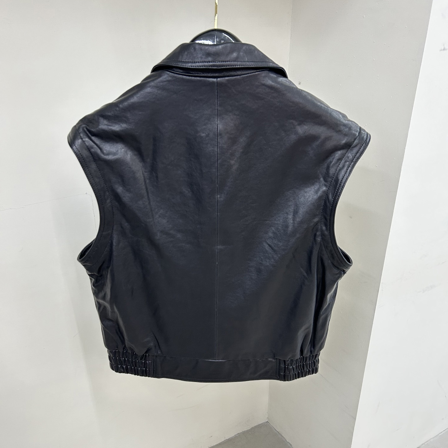 Saint Laurent Biker Jacket In Vintage Crinkled Lambskin - EUR FASHION