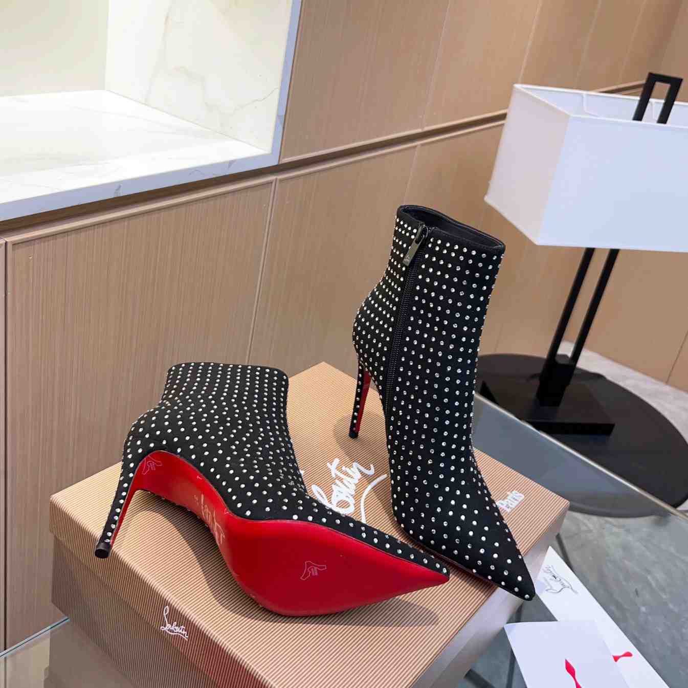 Christian Louboutin So Kate Booty Plume Boots 100 - EUR FASHION