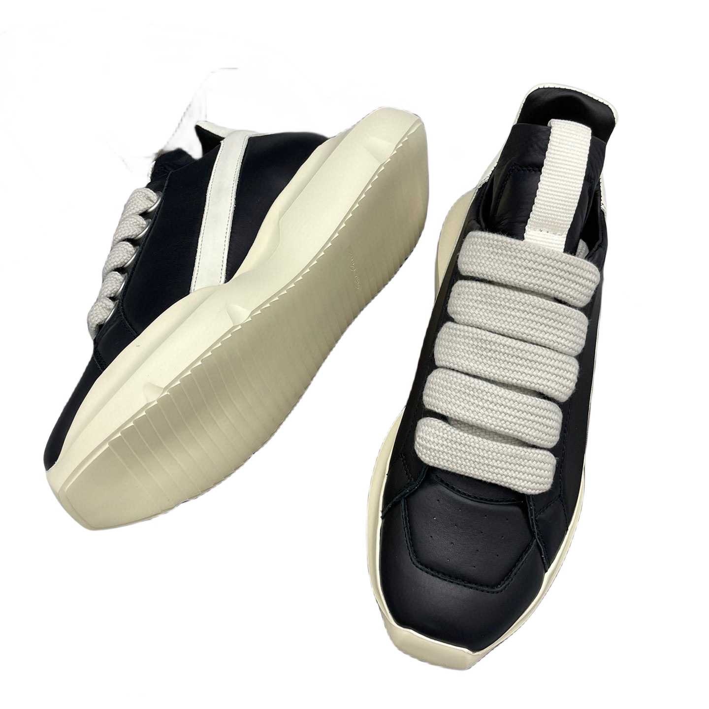 Rick Owens Geth Chunky High-top Sneakers - EUR FASHION
