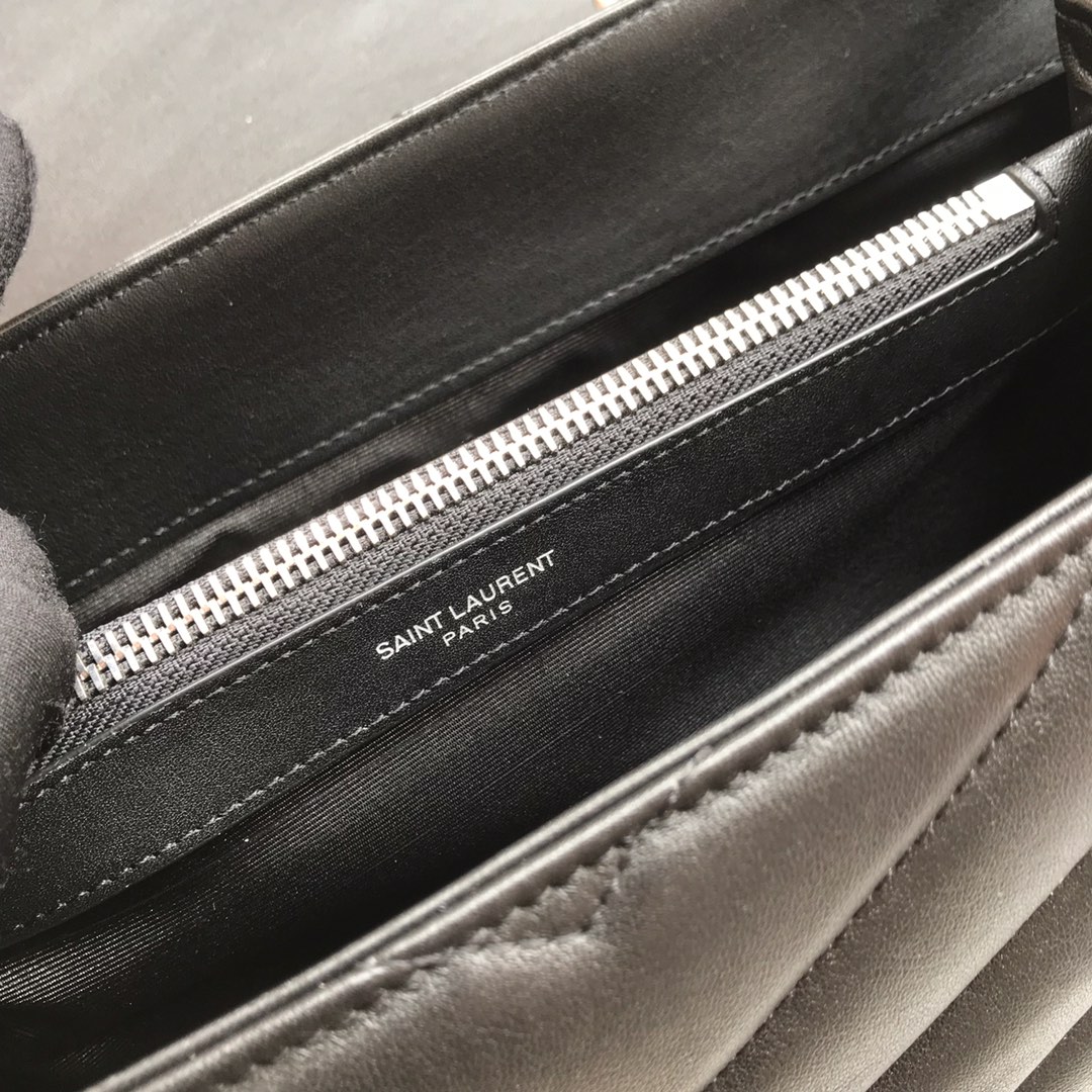 Saint Laurent Loulou Medium Chain Shoulder Bag  (32x22x11cm) - EUR FASHION