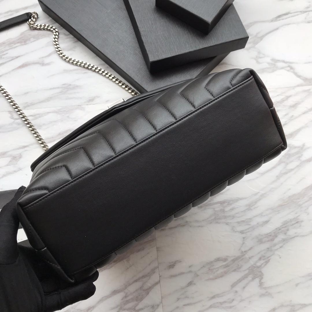 Saint Laurent Loulou Medium Chain Shoulder Bag  (32x22x11cm) - EUR FASHION