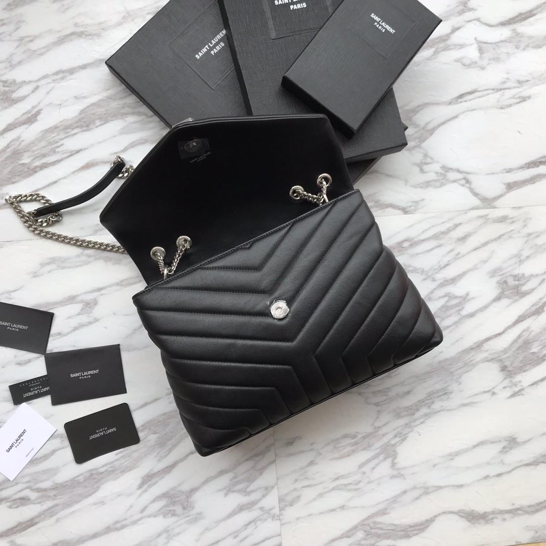 Saint Laurent Loulou Medium Chain Shoulder Bag  (32x22x11cm) - EUR FASHION