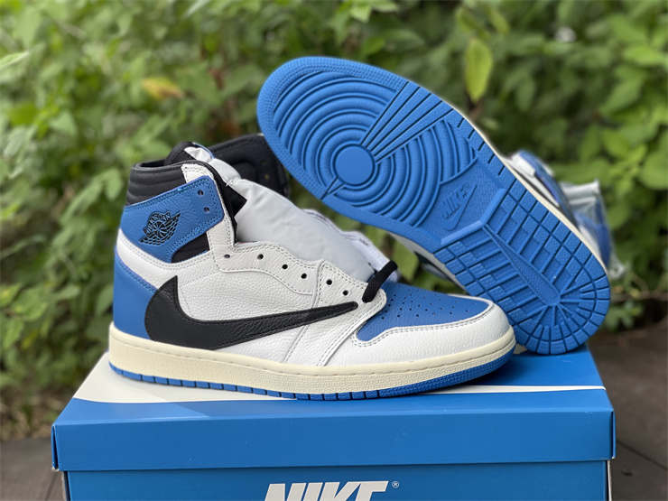 Fragment x Travis Scott x Air Jordan 1 High OG Military    DH3227-105  - EUR FASHION
