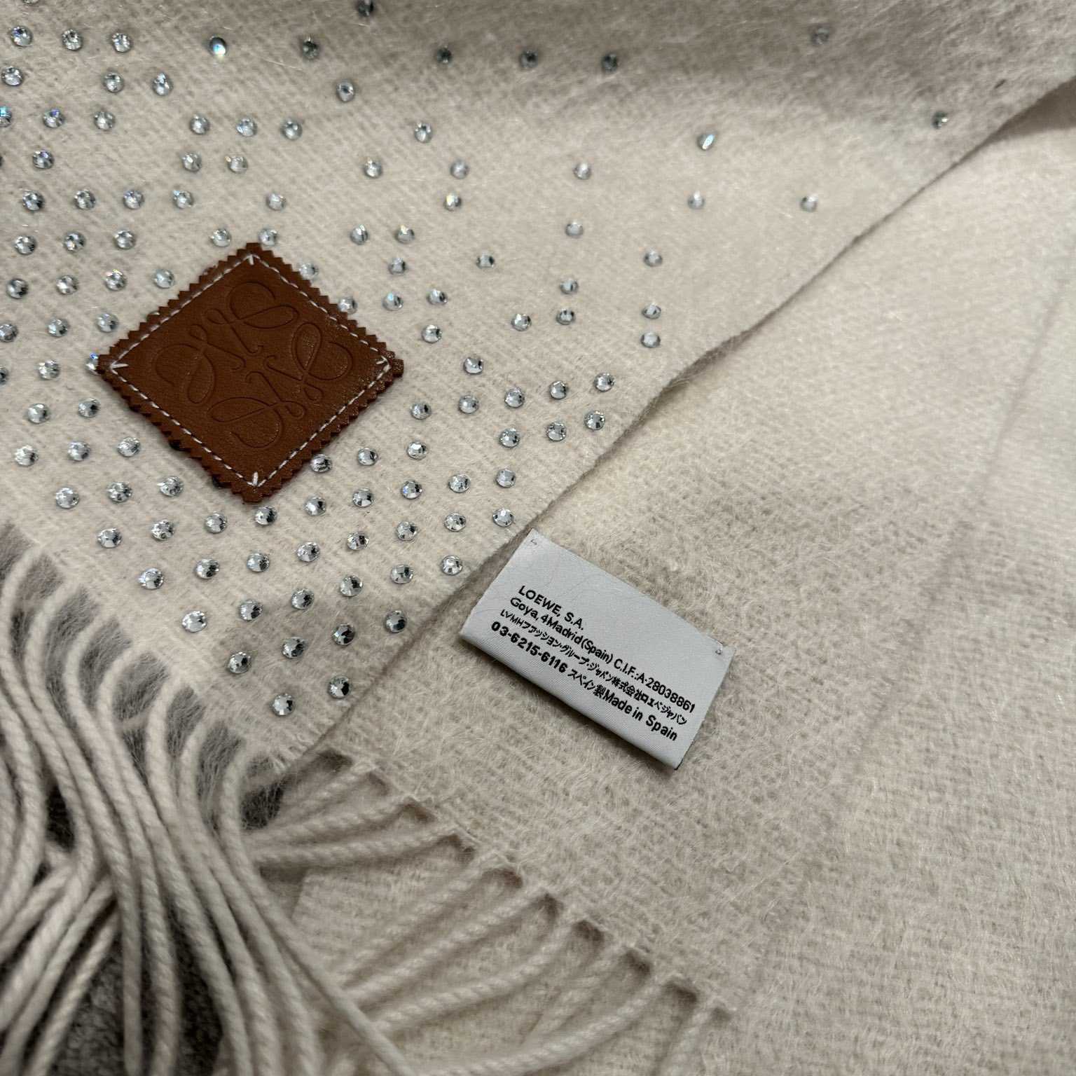 Loewe Scarf In Mohair And Wool - EUR FASHION