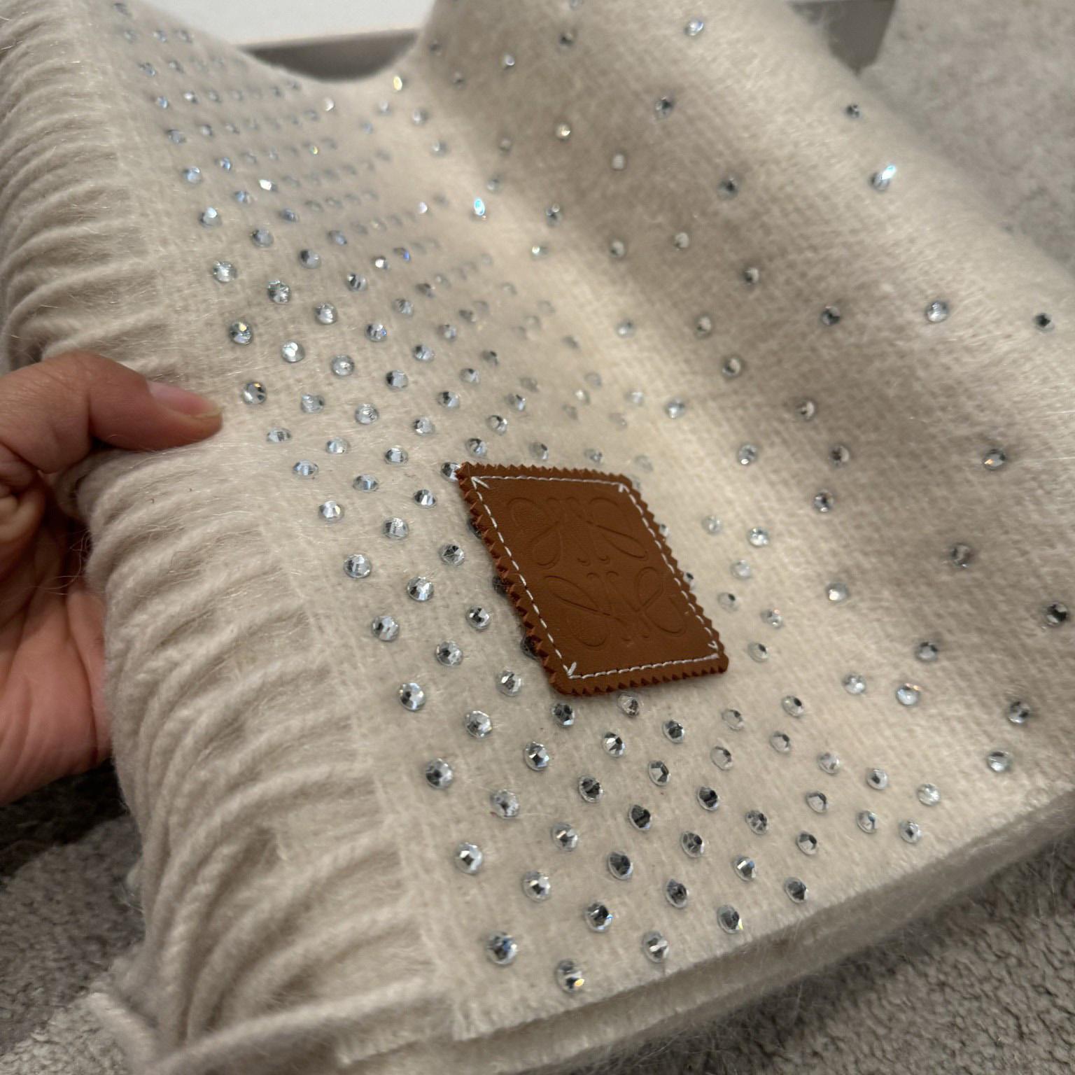 Loewe Scarf In Mohair And Wool - EUR FASHION
