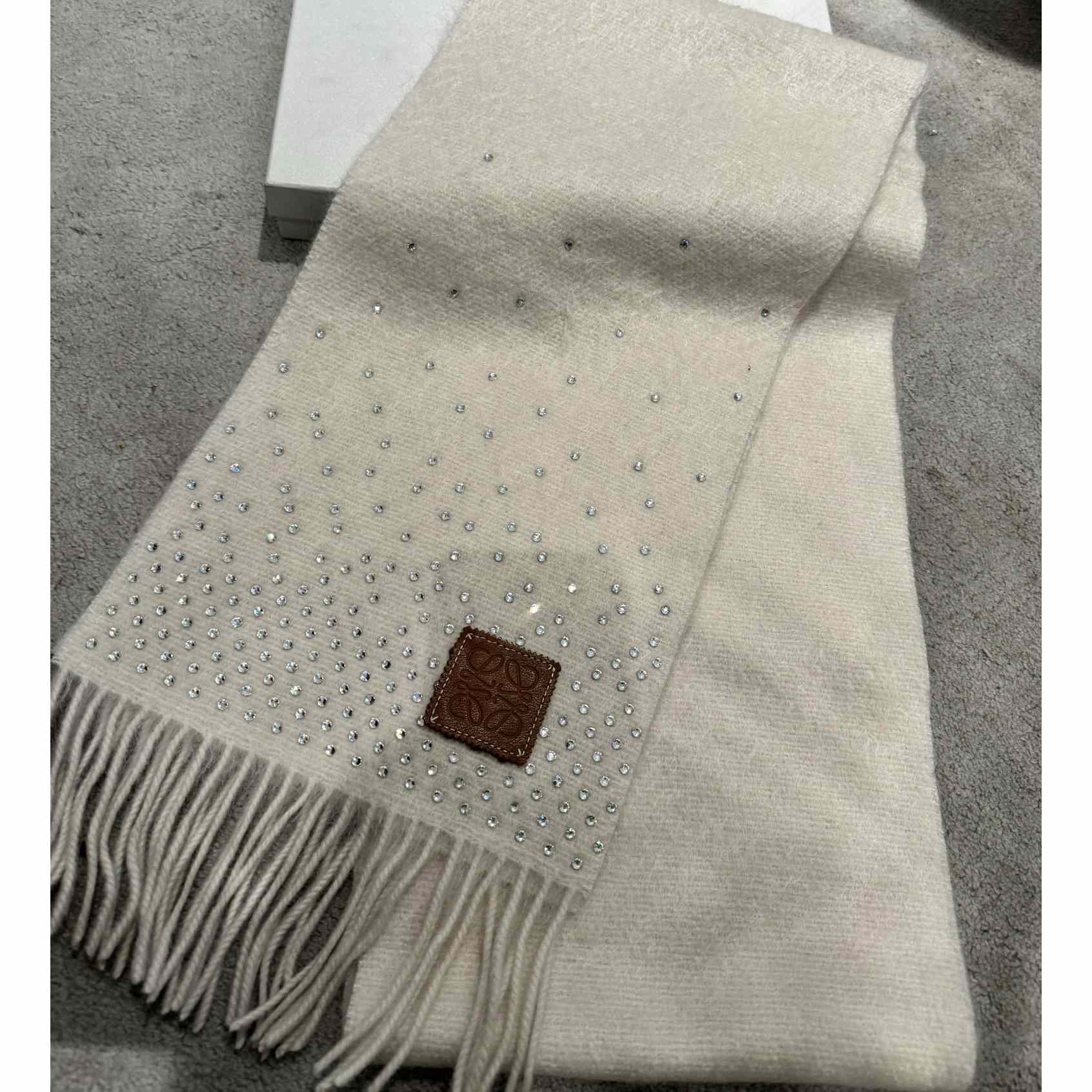 Loewe Scarf In Mohair And Wool - EUR FASHION