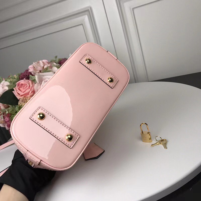 Louis Vuitton Alma Bb Patent Pink  (23.5-17.5-11cm)   - EUR FASHION