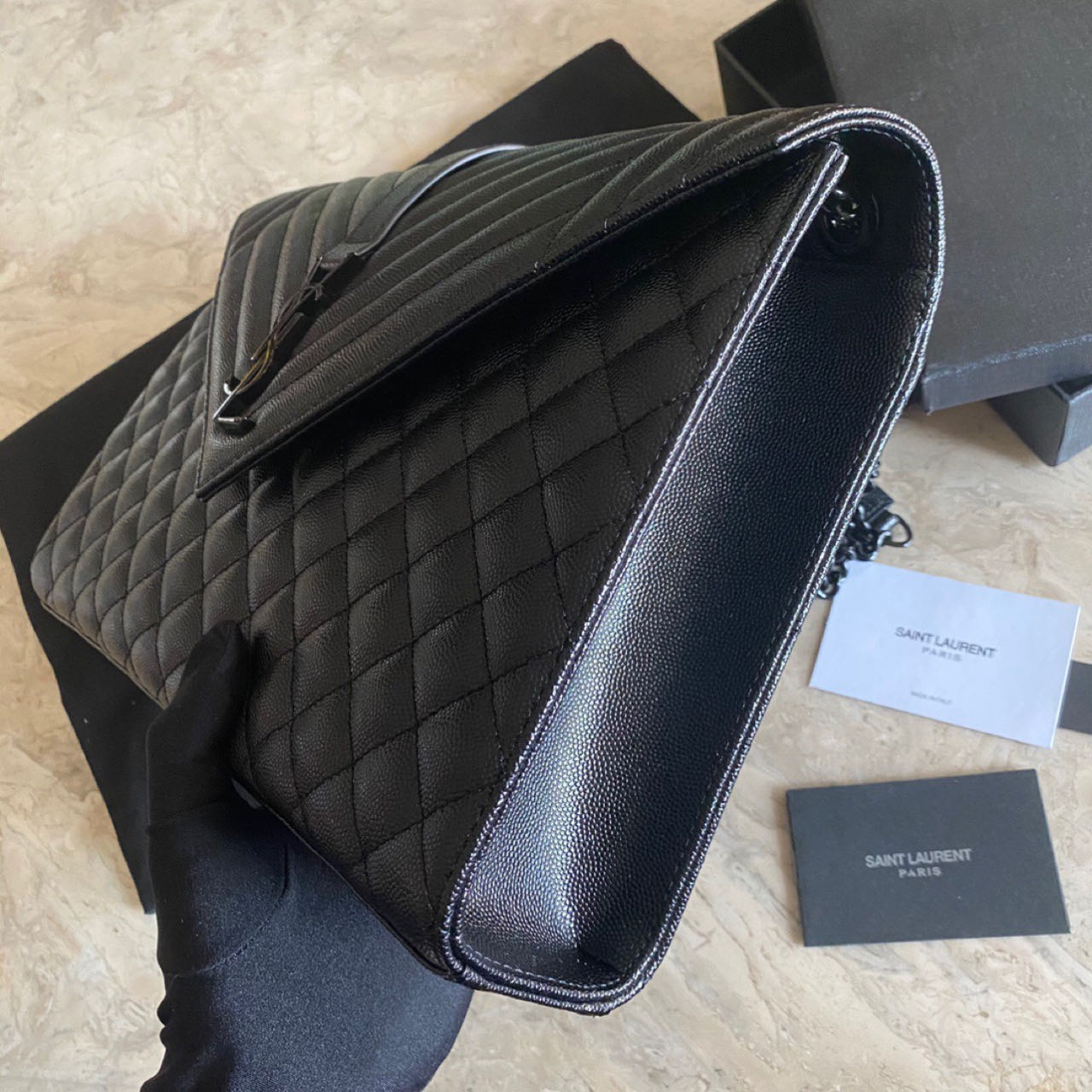 Saint Laurent Envelope Chain Bag (31-21-7 cm) - EUR FASHION