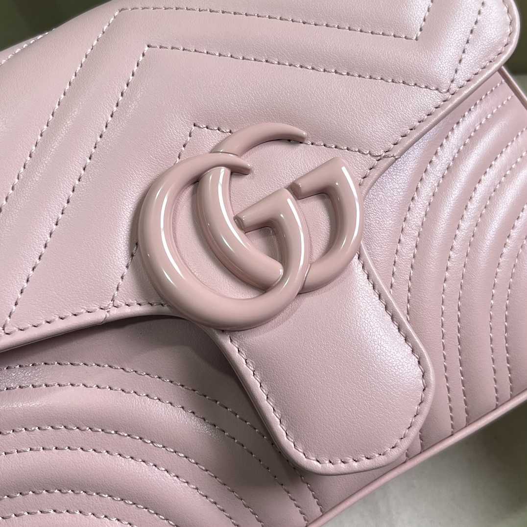 Gucci GG Marmont Mini Top Handle Bag(21-15.5-8cm) - EUR FASHION