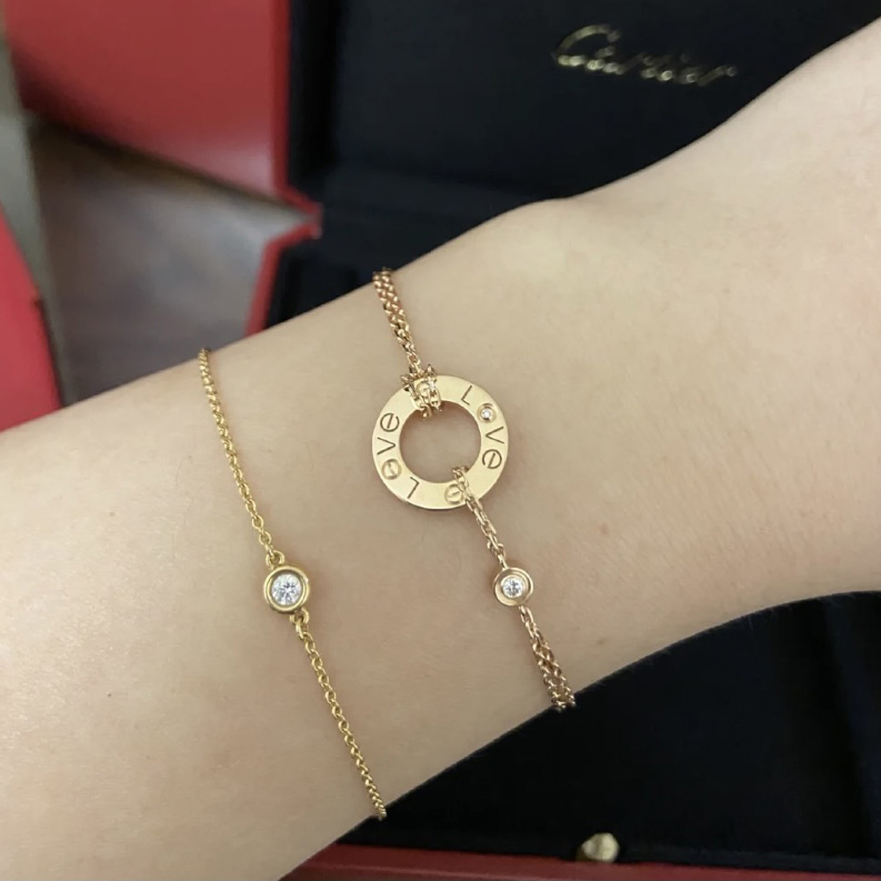 Cartier Love Bracelet,2 Diamonds - EUR FASHION