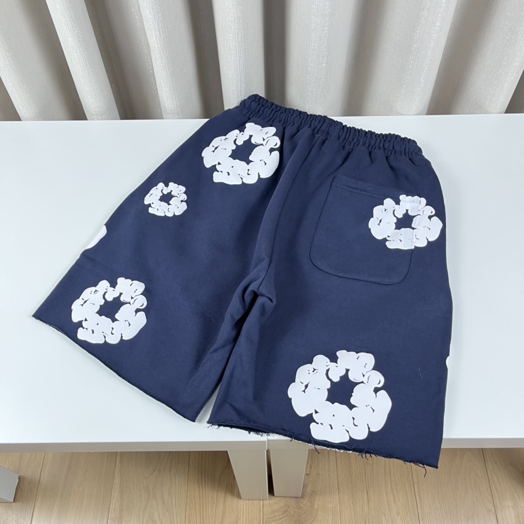 Ready Made x Denim Tears Cotton Wreath Sweat Shorts - EUR FASHION
