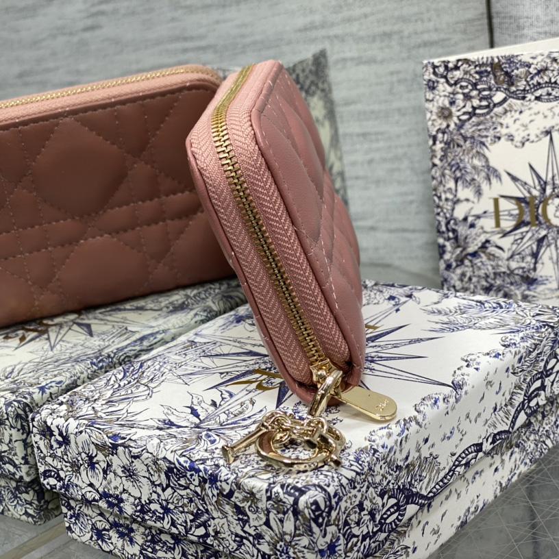 Dior Small Lady Dior Voyageur Coin Purse - EUR FASHION