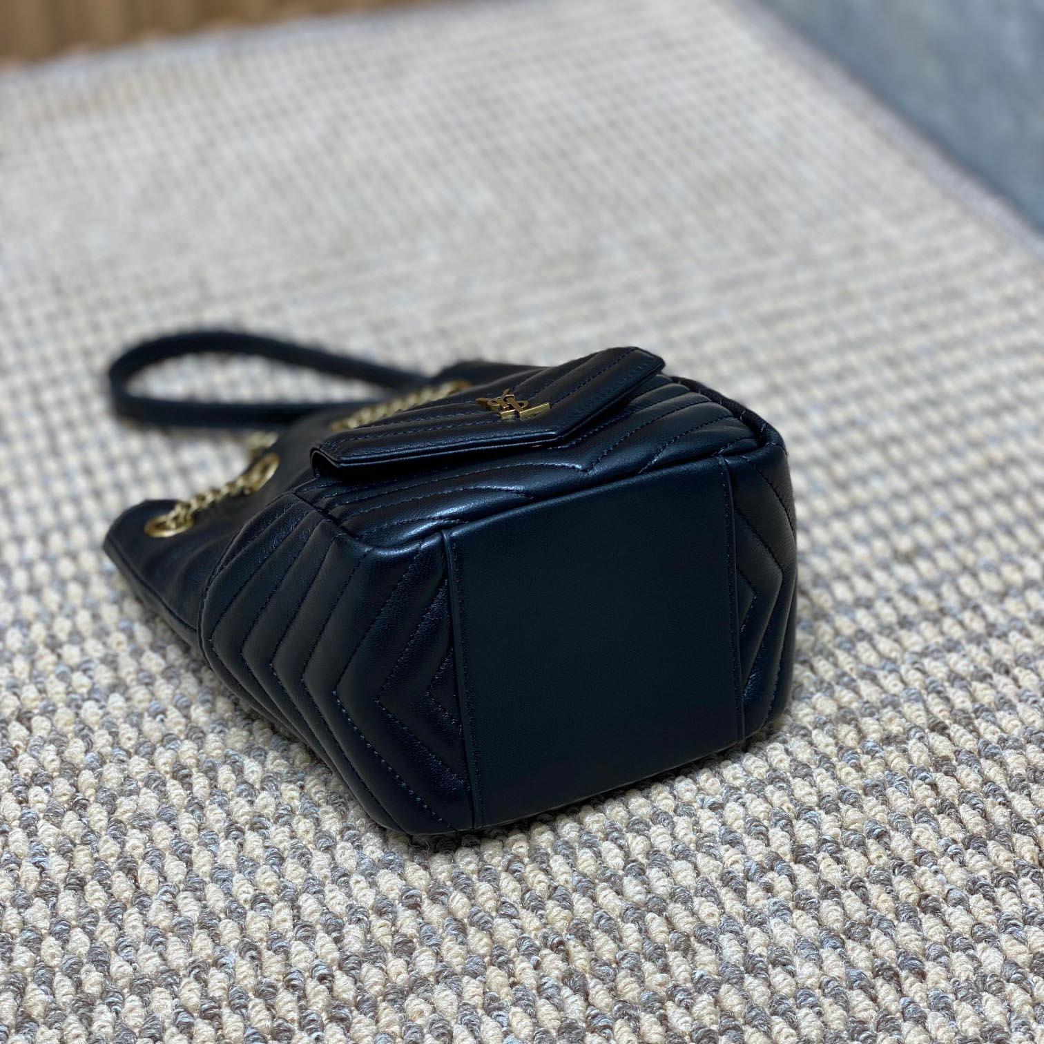 Saint Laurent Joe Mini Bucket Bag In Quilted Lambskin  - EUR FASHION