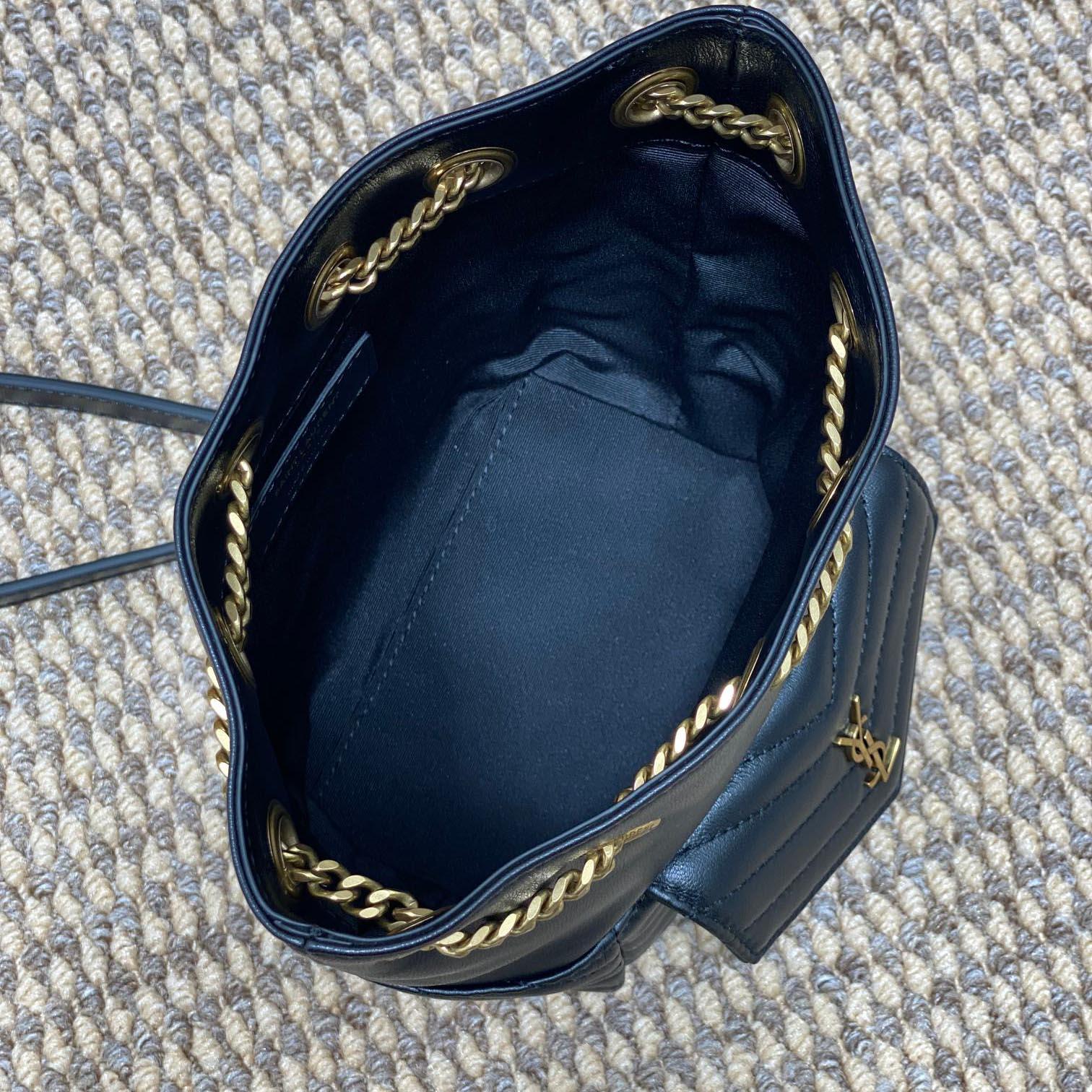 Saint Laurent Joe Mini Bucket Bag In Quilted Lambskin  - EUR FASHION