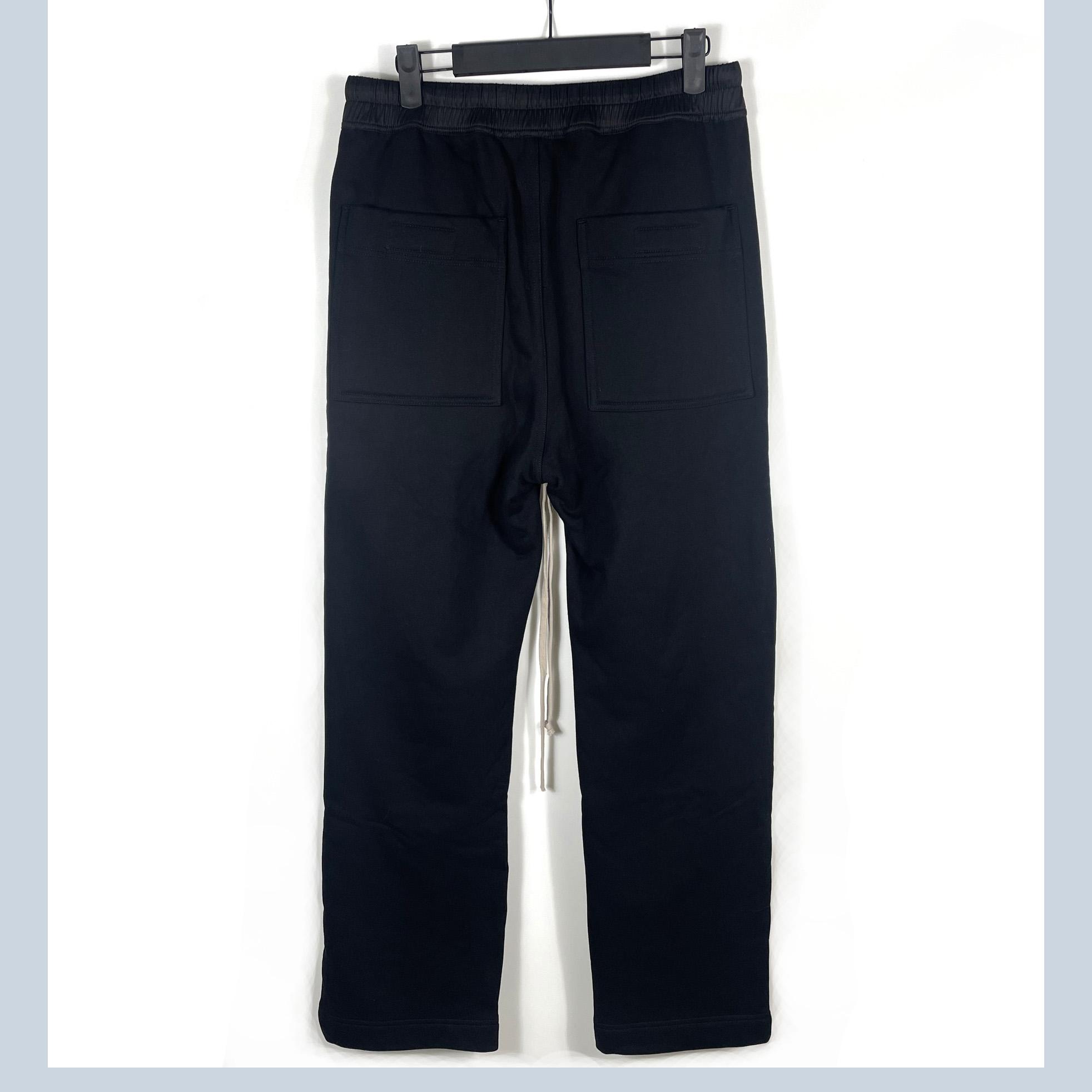 Rick Owens Straight-leg Drawstring-waistband Trousers - EUR FASHION