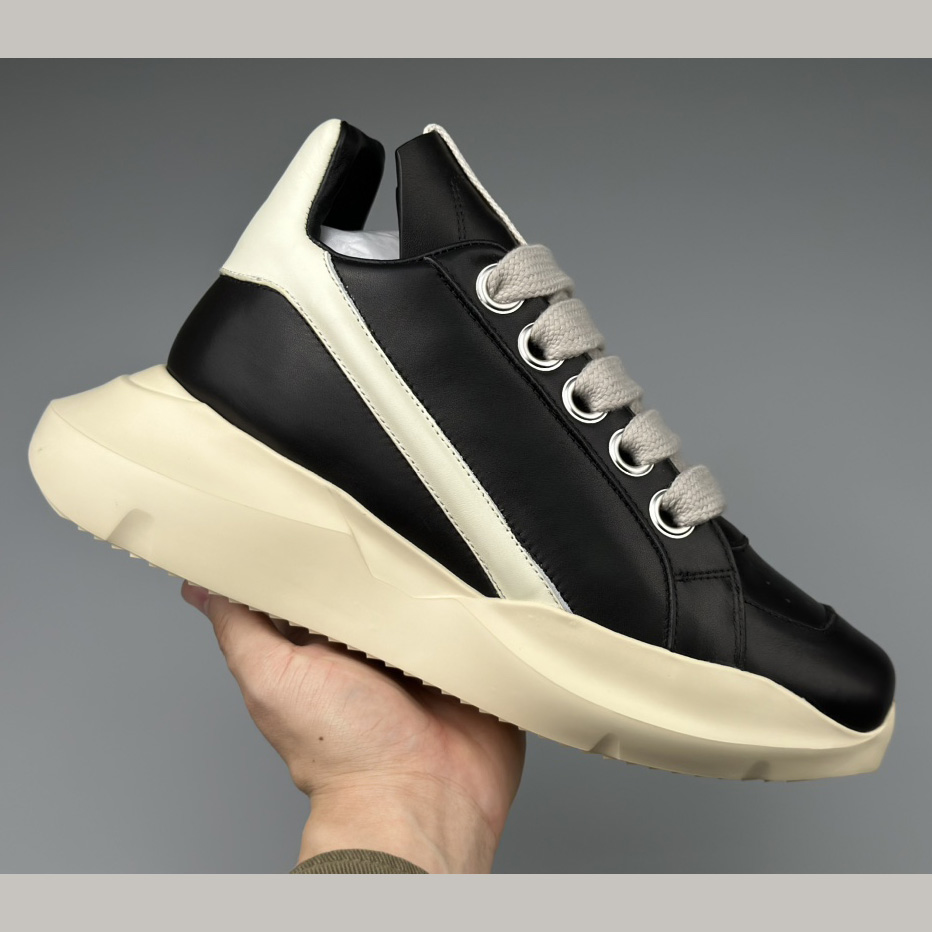 Rick Owens Geth Chunky High-top Sneakers - EUR FASHION