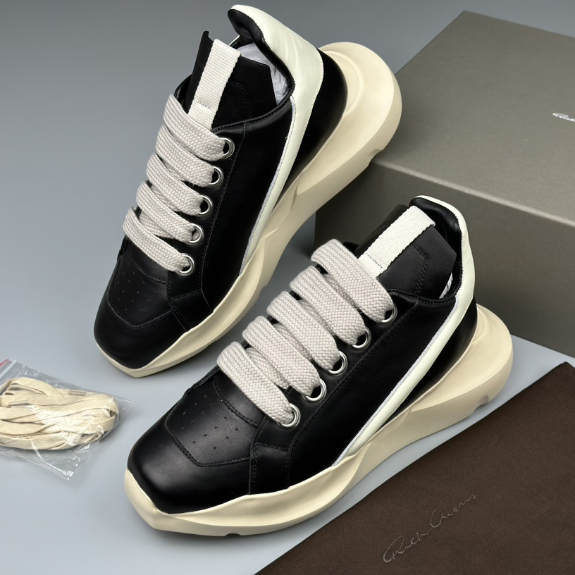 Rick Owens Geth Chunky High-top Sneakers - EUR FASHION