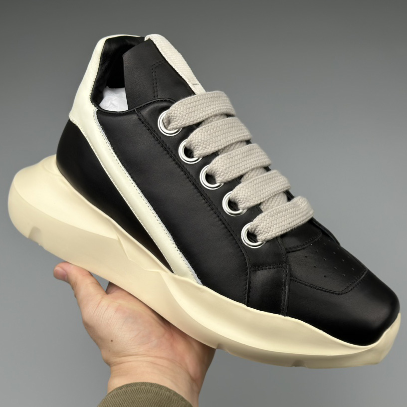 Rick Owens Geth Chunky High-top Sneakers - EUR FASHION