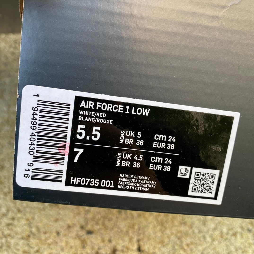 Nike Air Force 1 AF1 Sneaker      HF0735-001 - EUR FASHION
