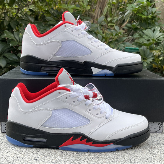 Air Jordan 5 Low “Fire Red” Sneakers    CU4523-100 - EUR FASHION
