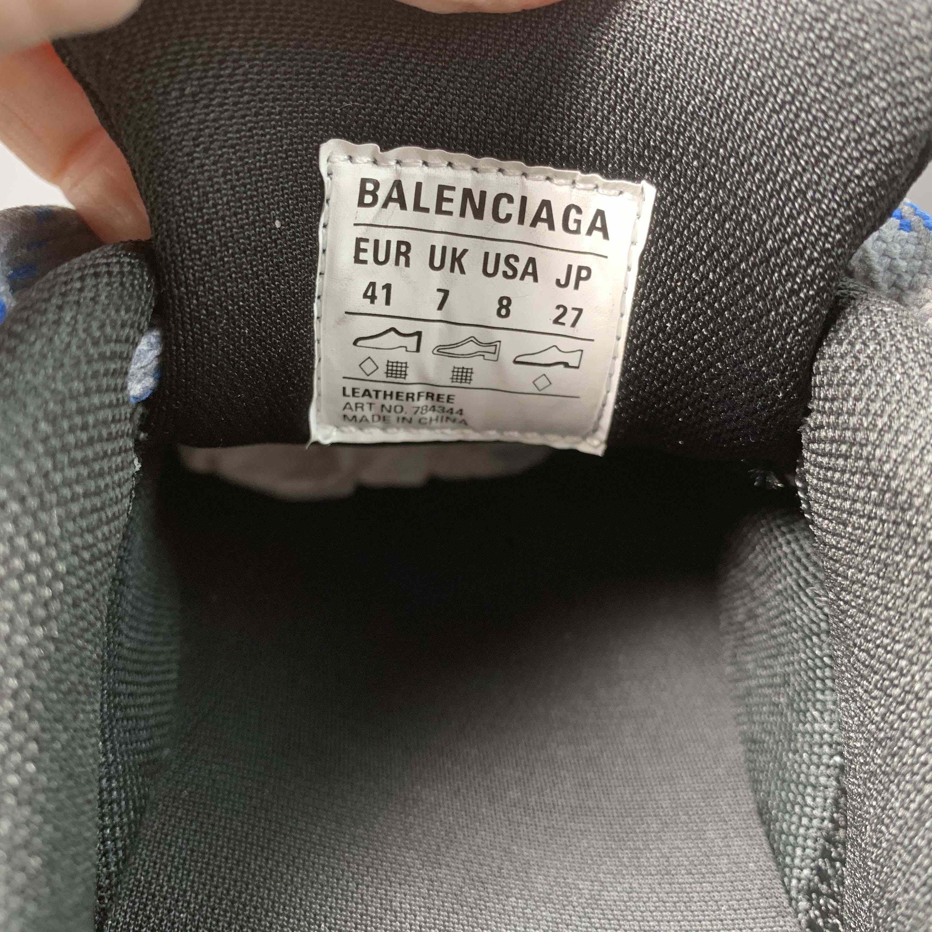 Balenciaga 10XL Sneaker in Black/Grey/Blue/Green - EUR FASHION