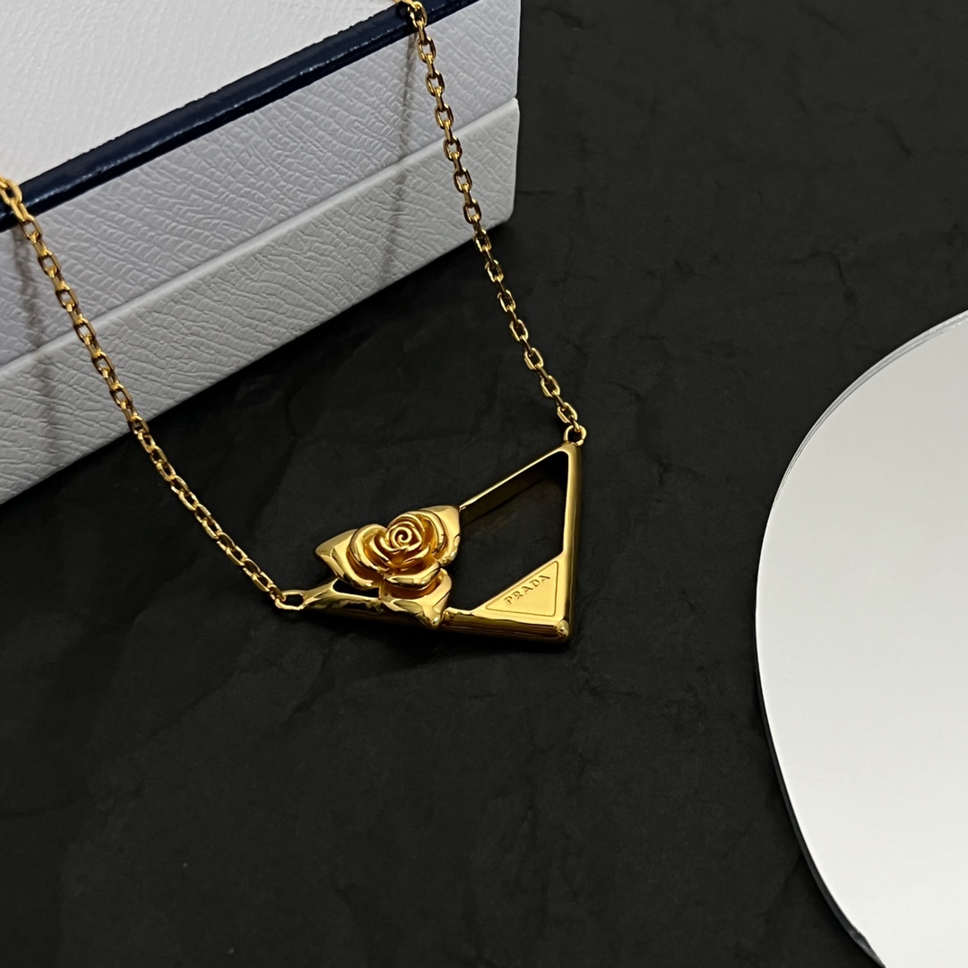 Prada Metal Necklace - EUR FASHION