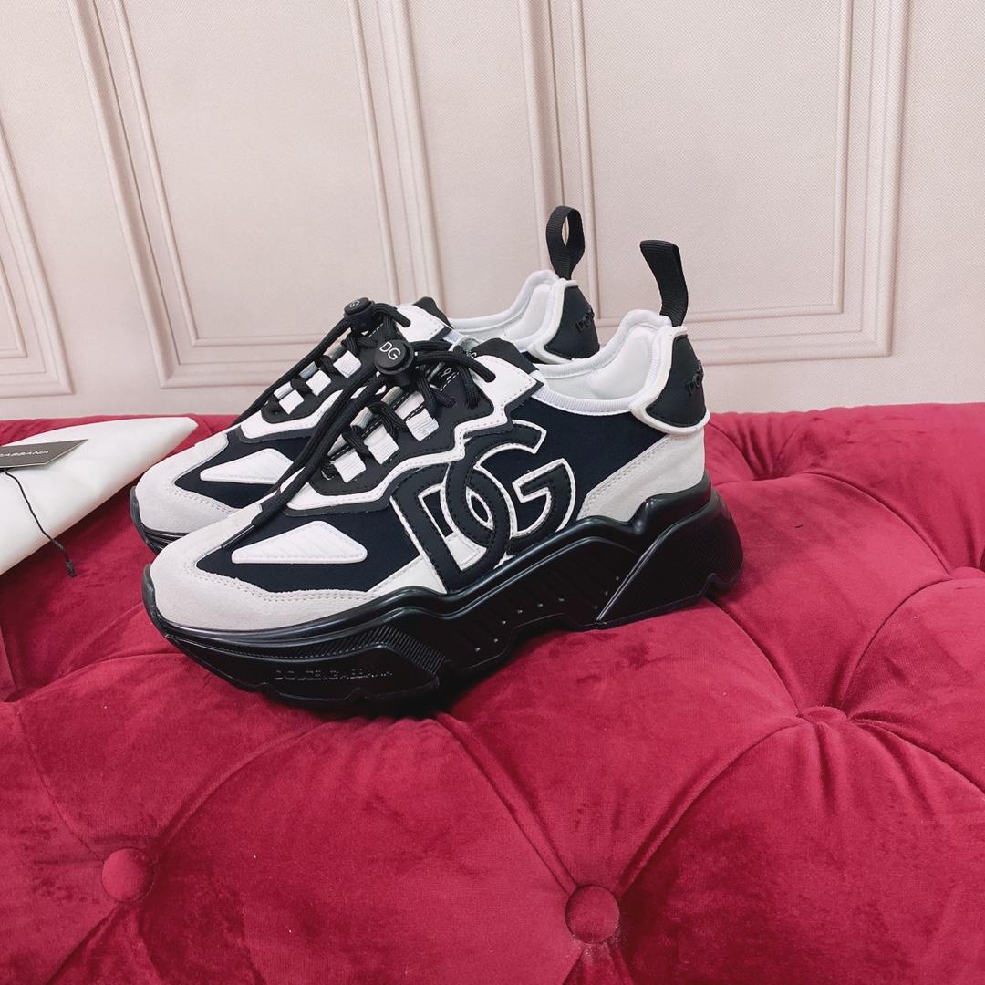 Dolce & Gabbana Mixed-materials Daymaster Sneakers - EUR FASHION