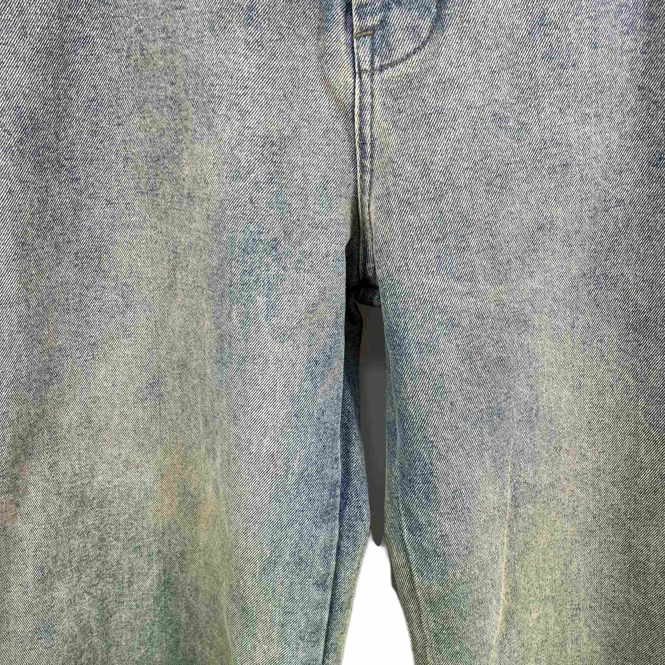 Rick Owens Geth Wide Leg Denim Jeans - EUR FASHION