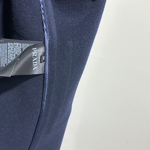 Prada Double-breasted Wool Duffle Coat - EUR FASHION