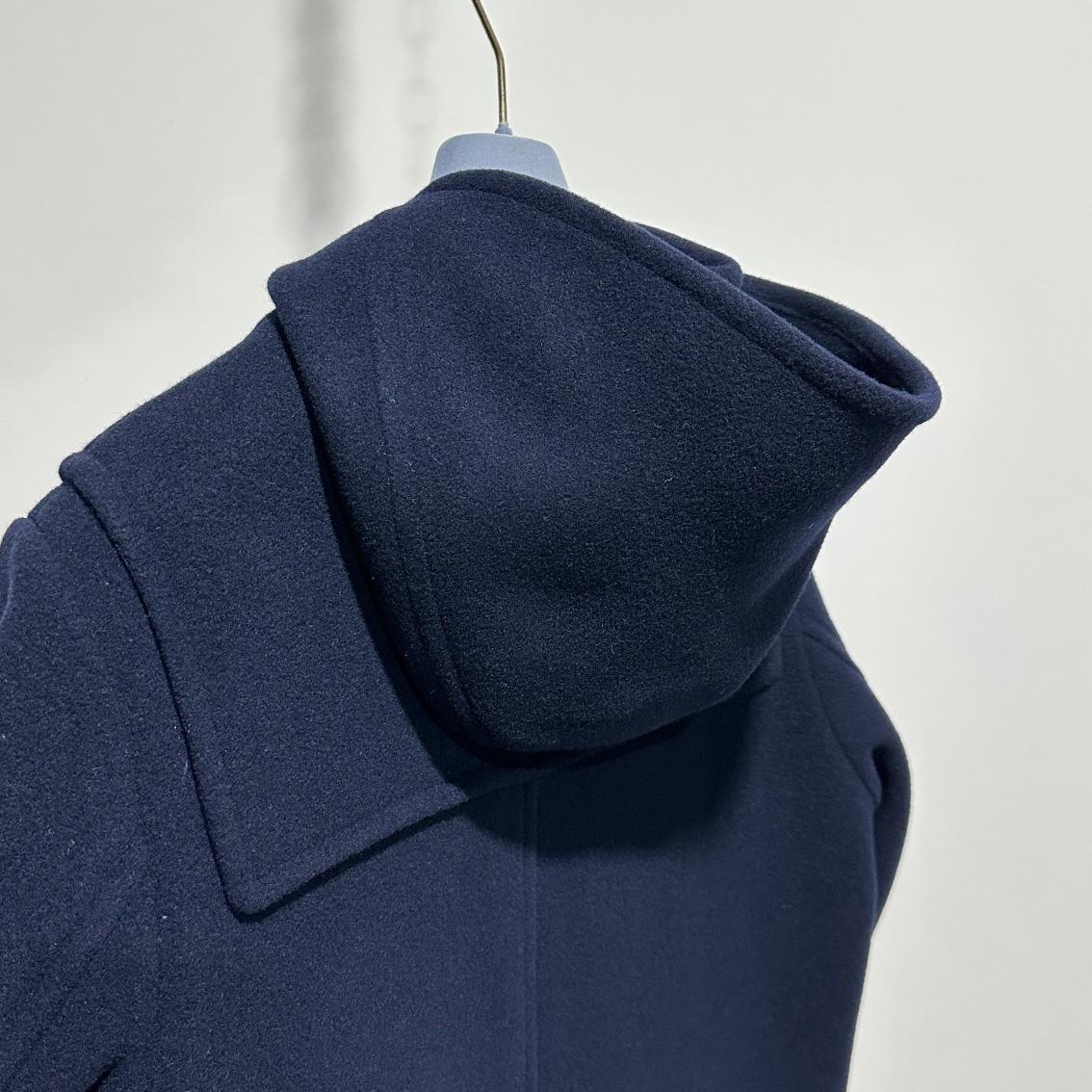 Prada Double-breasted Wool Duffle Coat - EUR FASHION