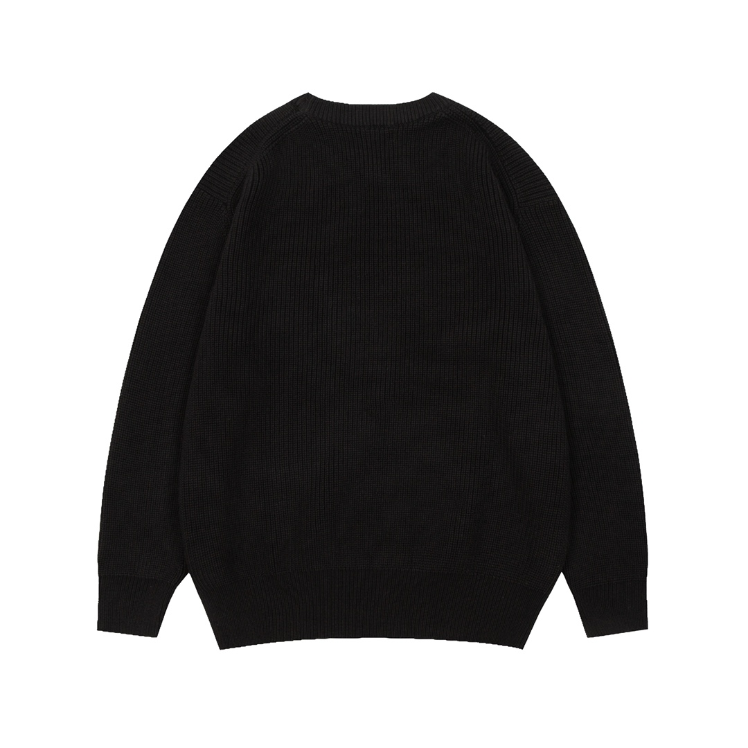 Celine Oversized Sweater In Ribbed Wool - EUR FASHION