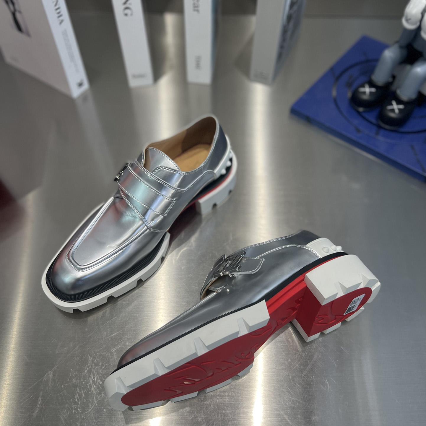 Christian Louboutin Our Georges Monk Strap Oxford - EUR FASHION