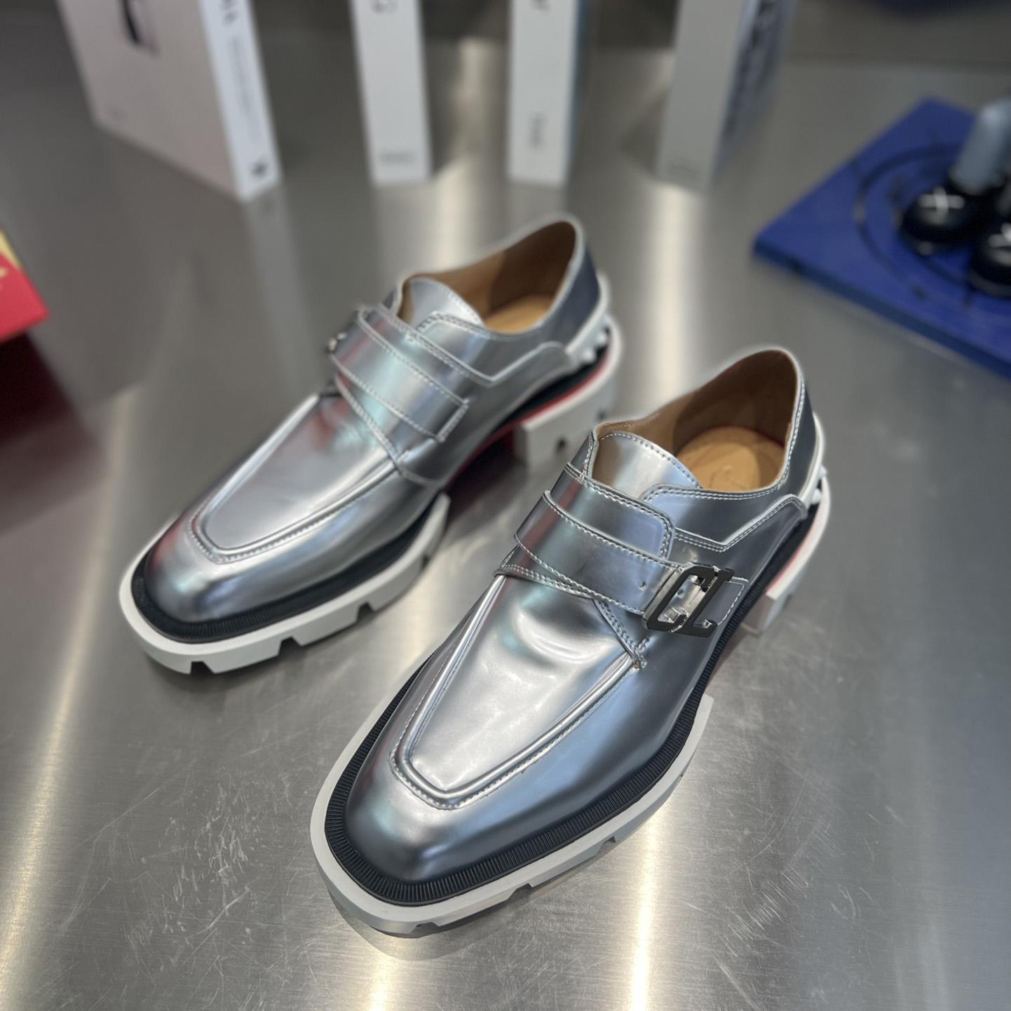 Christian Louboutin Our Georges Monk Strap Oxford - EUR FASHION
