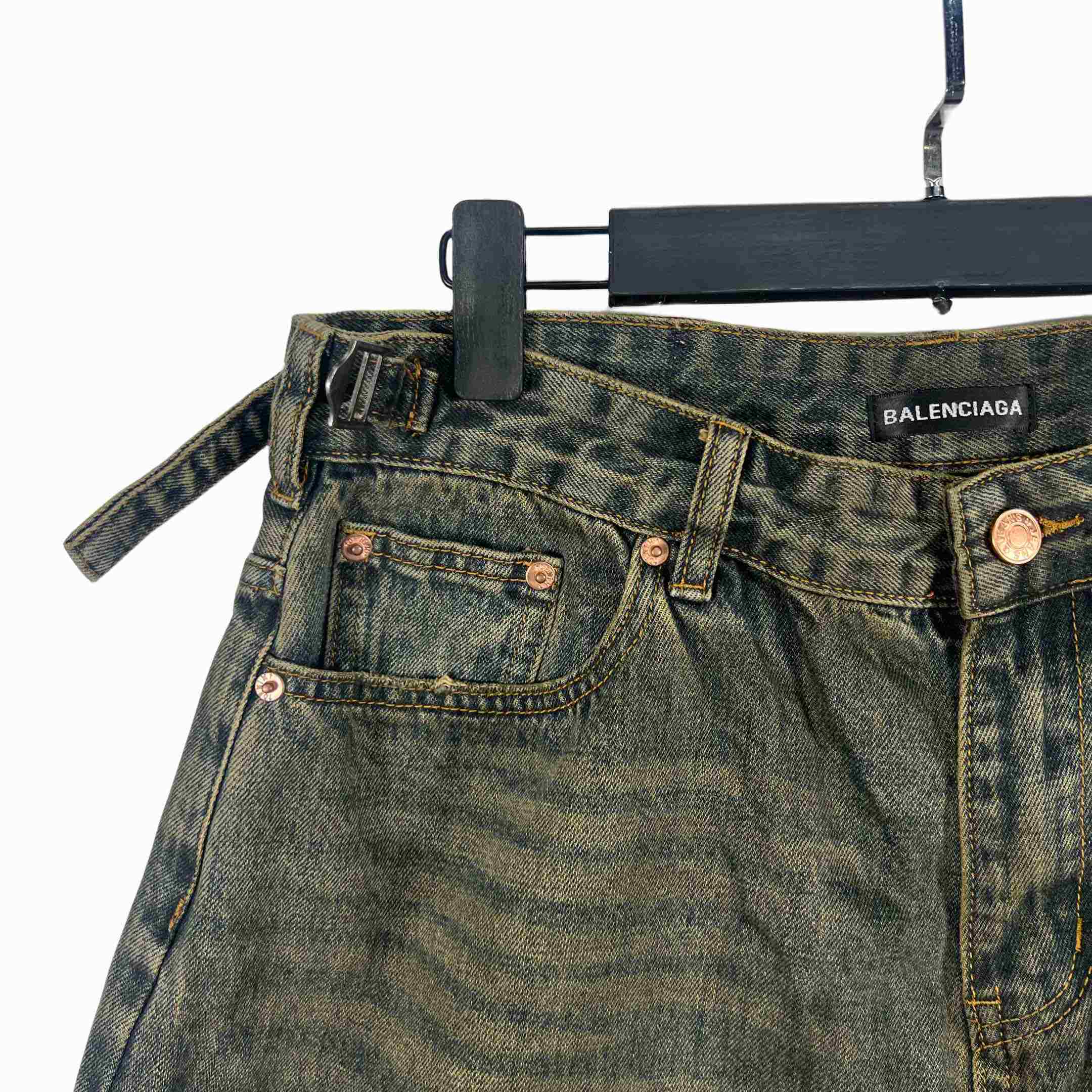 Balenciaga Denim Shorts - EUR FASHION